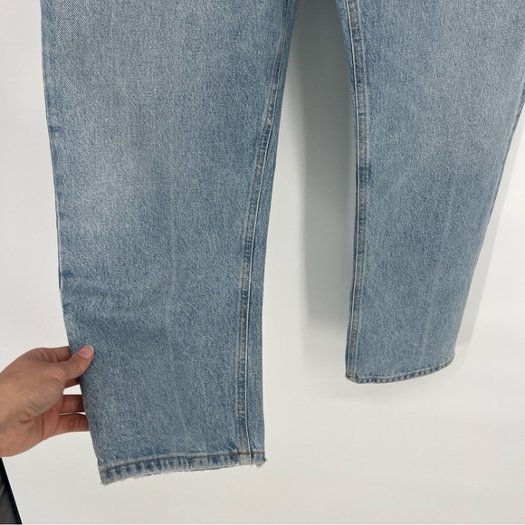 Citizens of Humanity Isla Low Rise Light Denim Straight Jeans in Spector 34 NWT - Picture 3 of 12